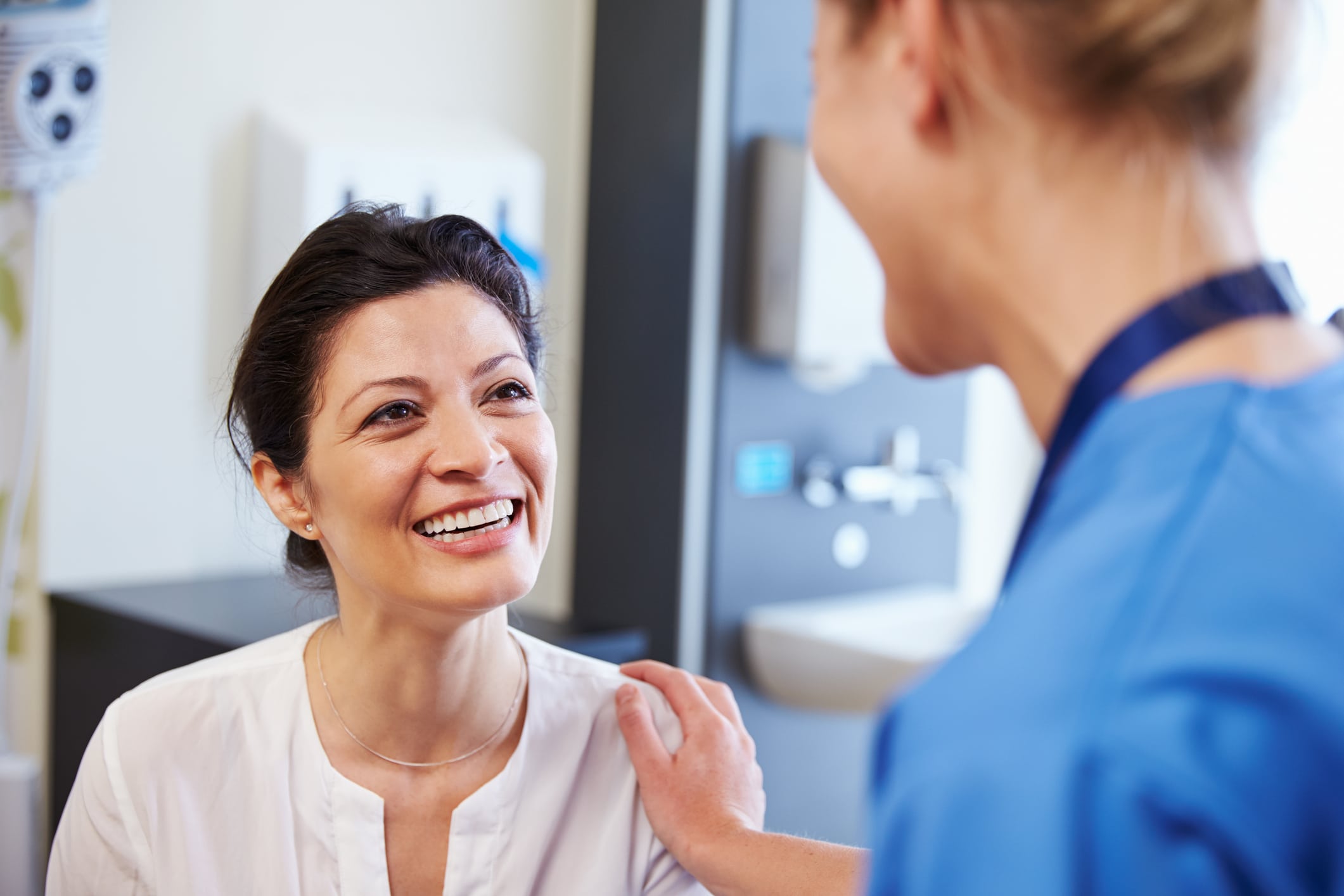 doctor confronting a patient